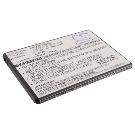 Bsc Preferred Boostmobile N9515 WARP SYNC 1800mAh Mobile Phone Replacement Battery CS-ZTN986SL.6